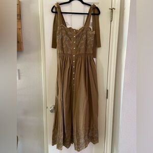 Miou Muse Midi Dress Size L